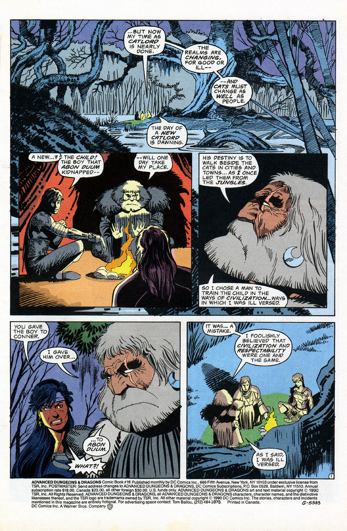 Read online Advanced Dungeons & Dragons comic -  Issue #16 - 3