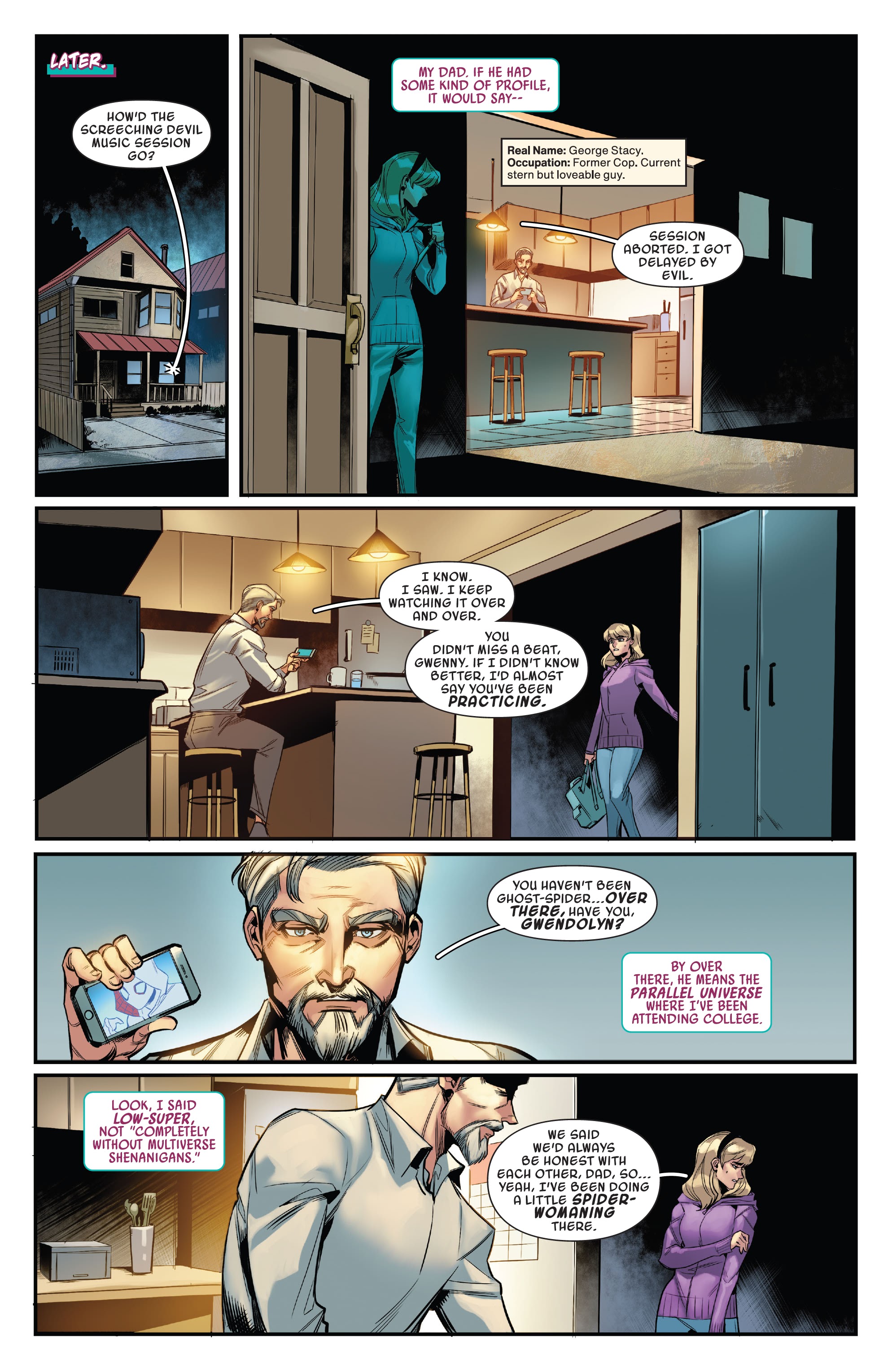 Read online Spider-Gwen: Gwenverse comic -  Issue #1 - 7