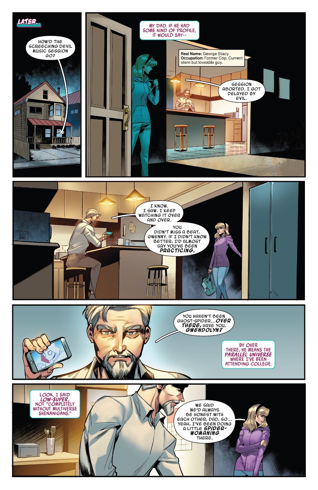 Spider-Gwen: Gwenverse issue 1 - Page 7