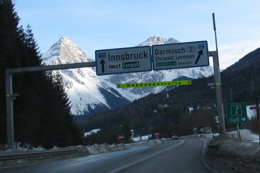 kip marionet binding De Zugspitzarena in Tirol: Verkeerssituatie Fernpass Oostenrijk - webcams