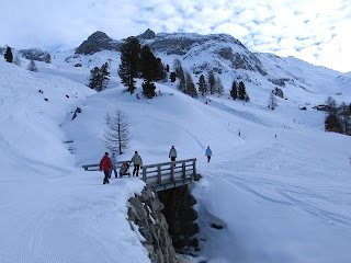 Wandelen in de sneeuw