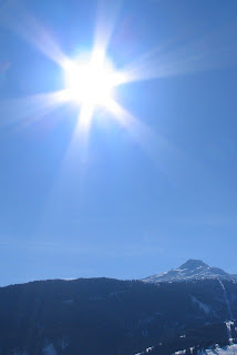 Zon boven de Grubigstein