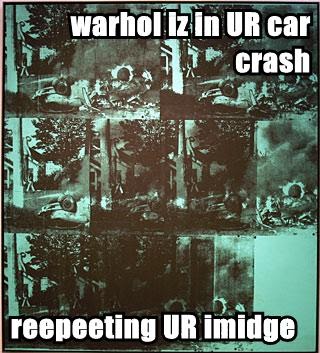 The Lolvant Garde Andy Warhol Green Car Crash Orange The Lolvant Garde Andy Warhol Green Car Crash Orange From And Disaster Series 1963