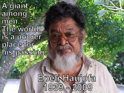 FROM A TONGAN DAUGHTER Words from the WiseFarewell Dr. 'Epeli Hau'ofa