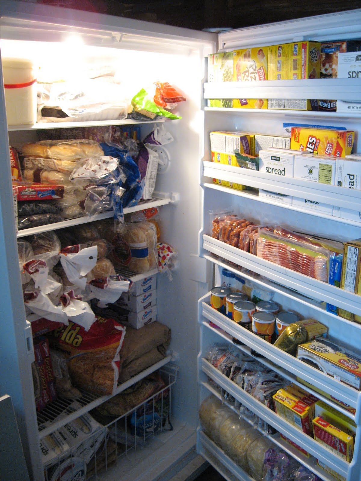 Glimpse of Sonshine Saving Money with a Full Freezer and Recipes Needed!