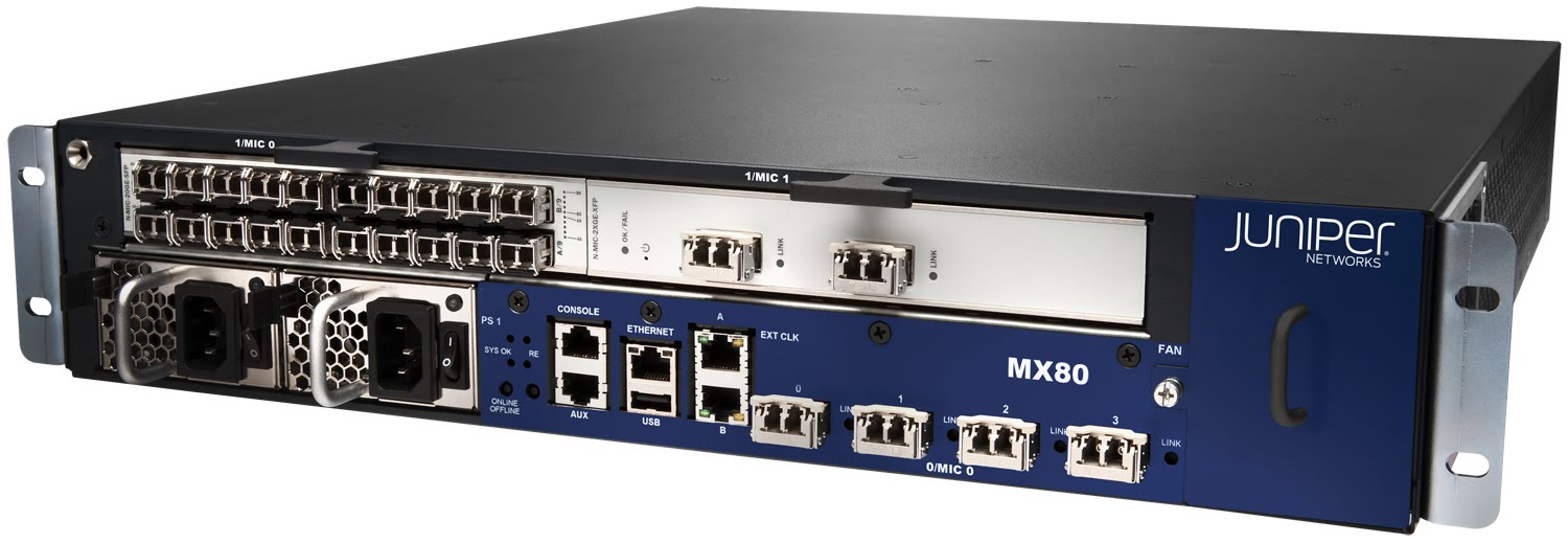 Juniper Networks MX80 3D Universal Edge Router Wins Best of Show Award