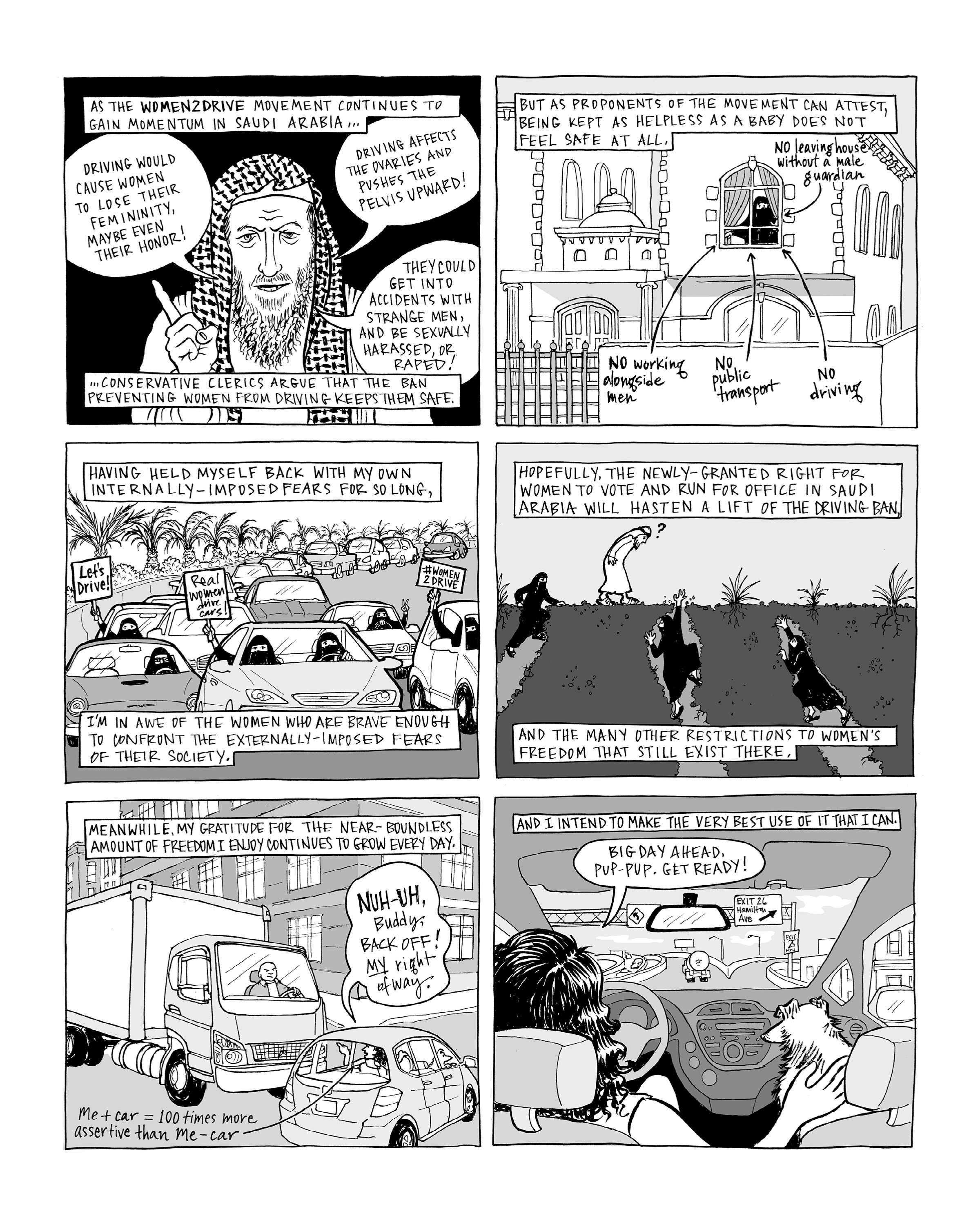 Read online The Big Feminist BUT: Comics About Women comic -  Issue # TPB (Part 1) - 68
