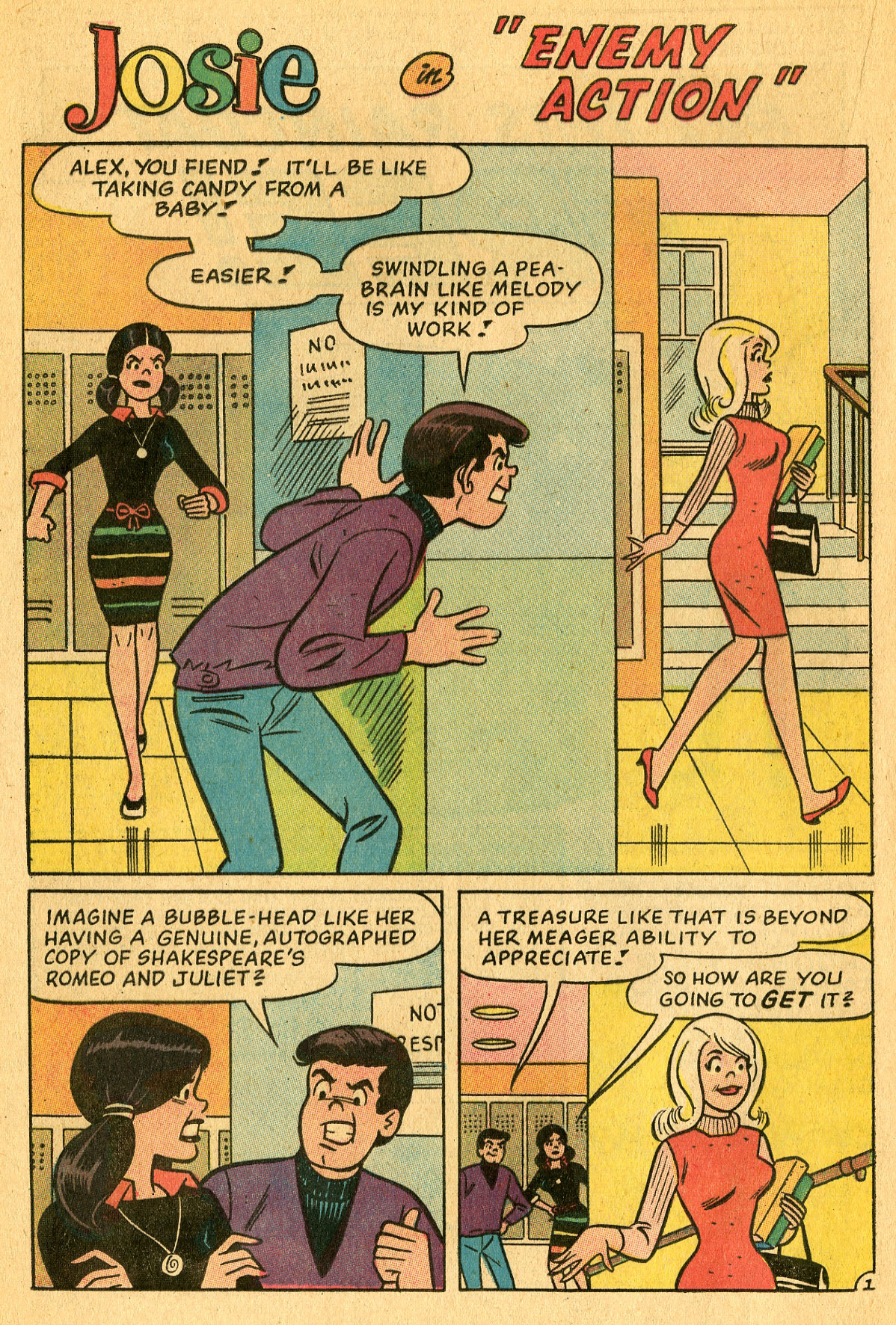 Read online Josie comic -  Issue #25 - 20
