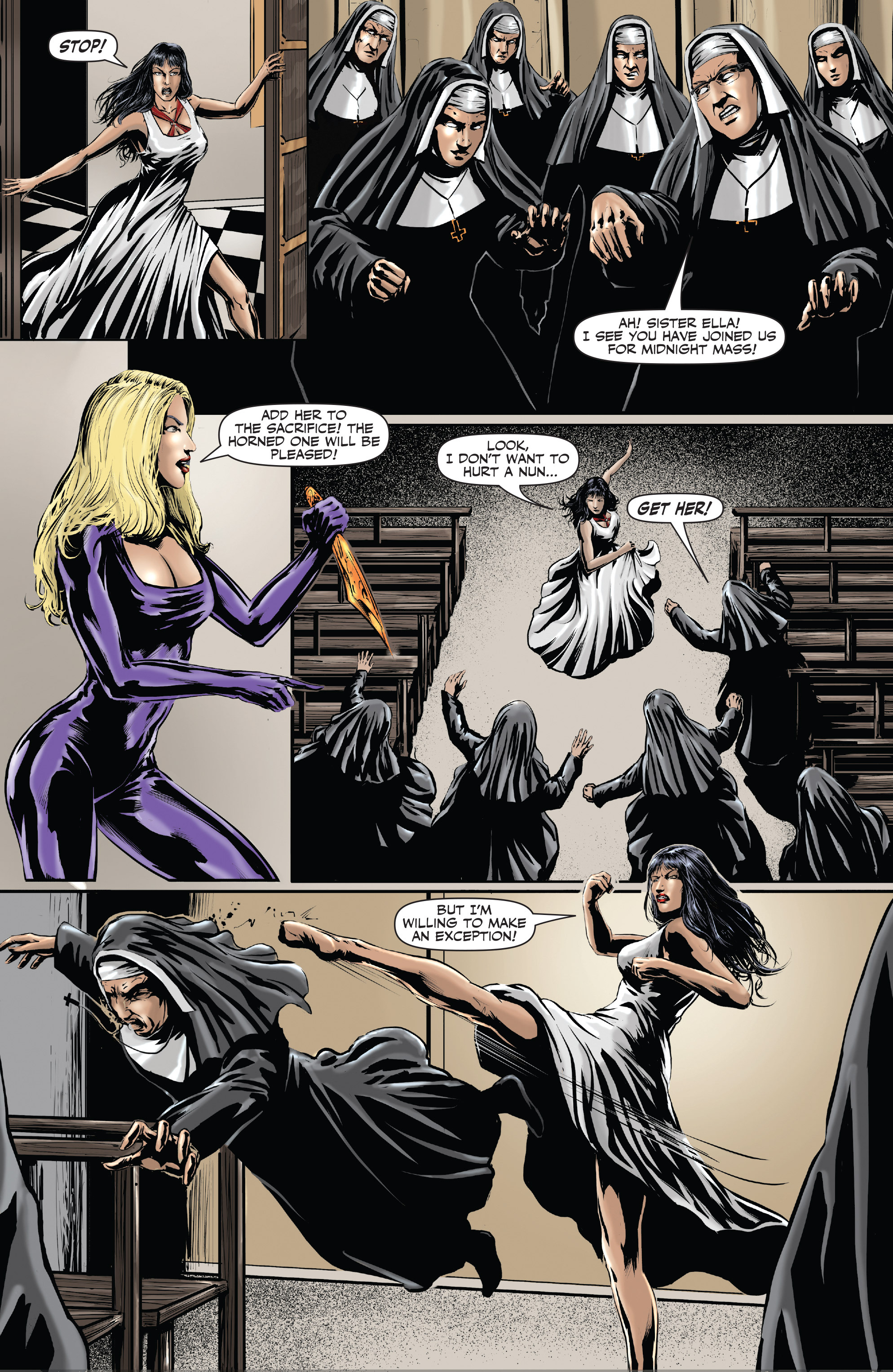 Read online Vampirella: Prelude to Shadows comic -  Issue # Full - 25
