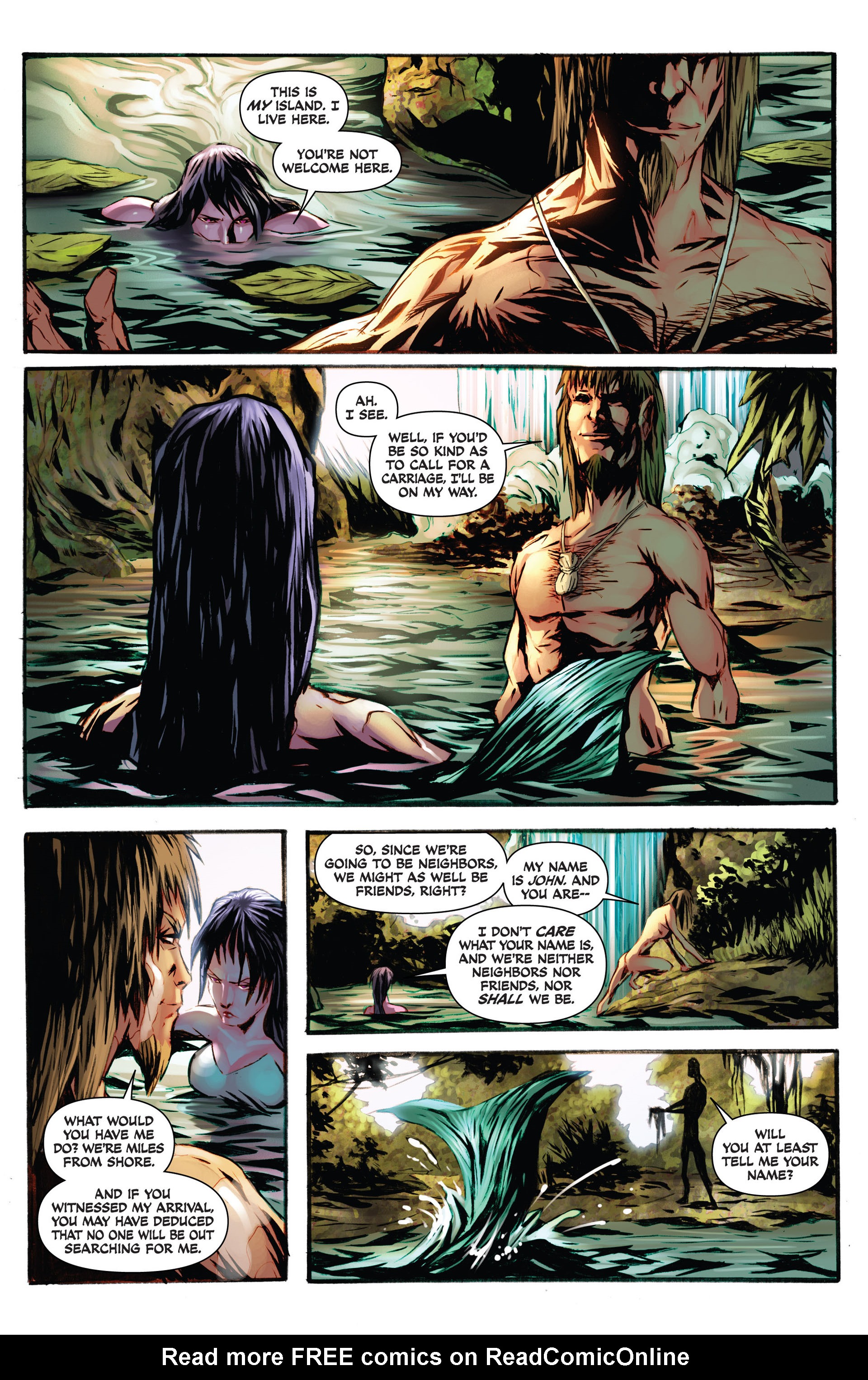 Read online Damsels: Mermaids comic -  Issue #1 - 14