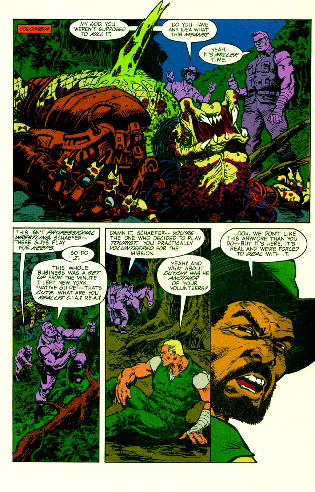 Read online Predator (1989) comic -  Issue #3 - 7