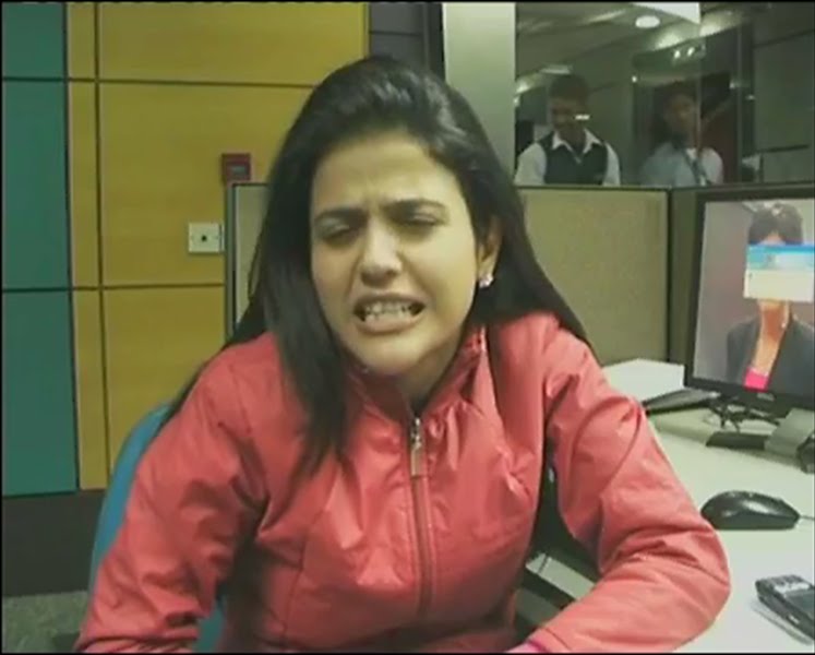 Spicy Newsreaders: Shweta singh of aajtak looking hot