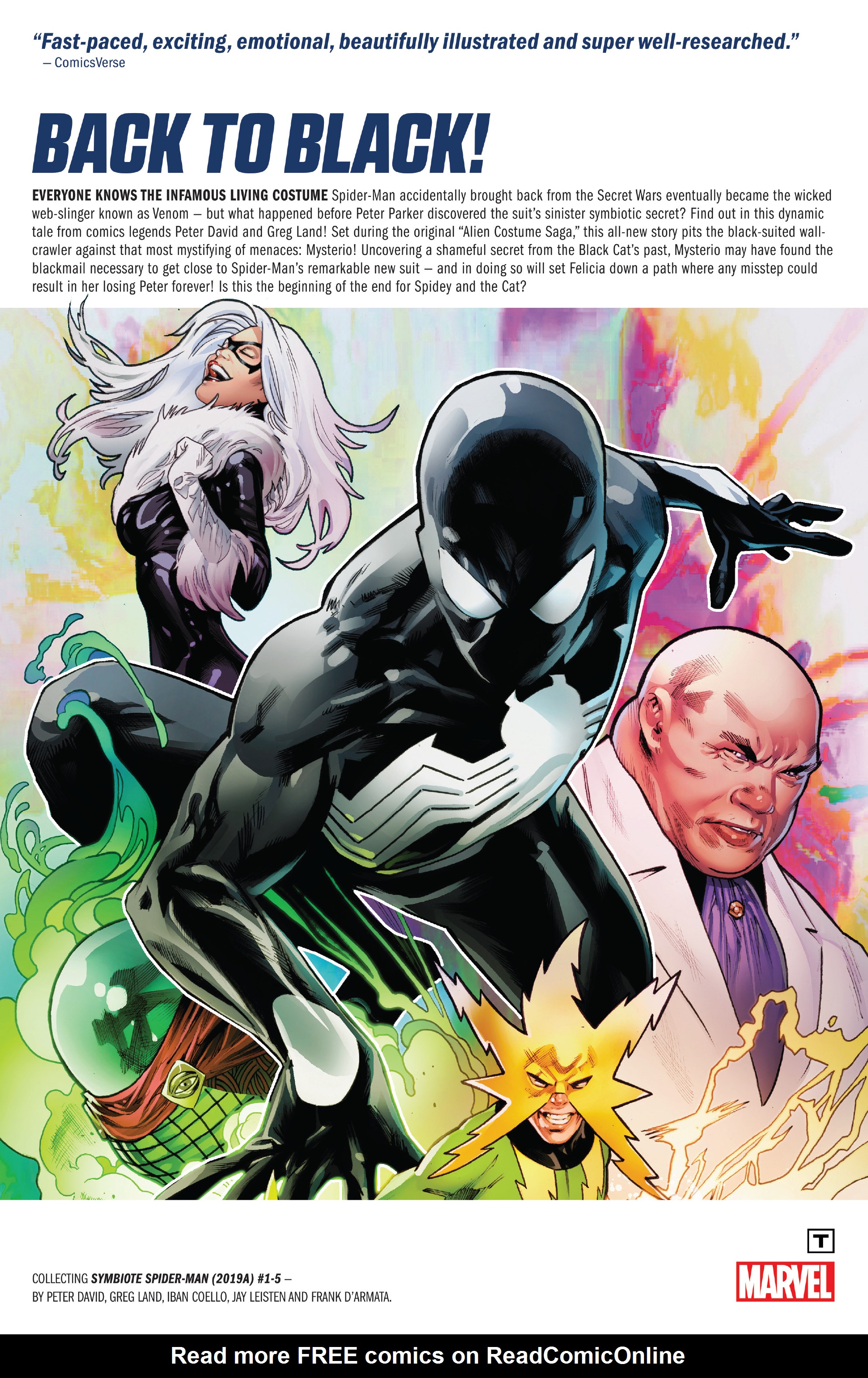Read online Symbiote Spider-Man comic -  Issue # _TPB - 122