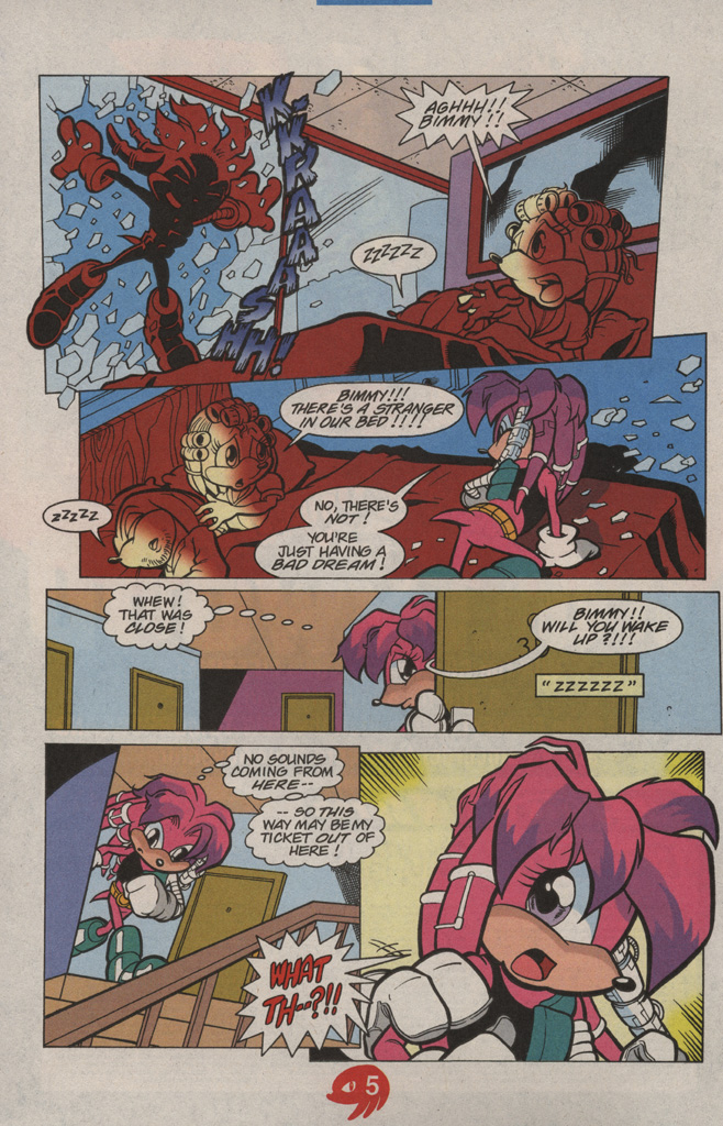 Read online Knuckles the Echidna comic -  Issue #15 - 10