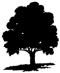 silhouette oak tree clipart silhouettes simple maple clip cliparts vector wall trees olive clipartpanda shade clear source open background clipground