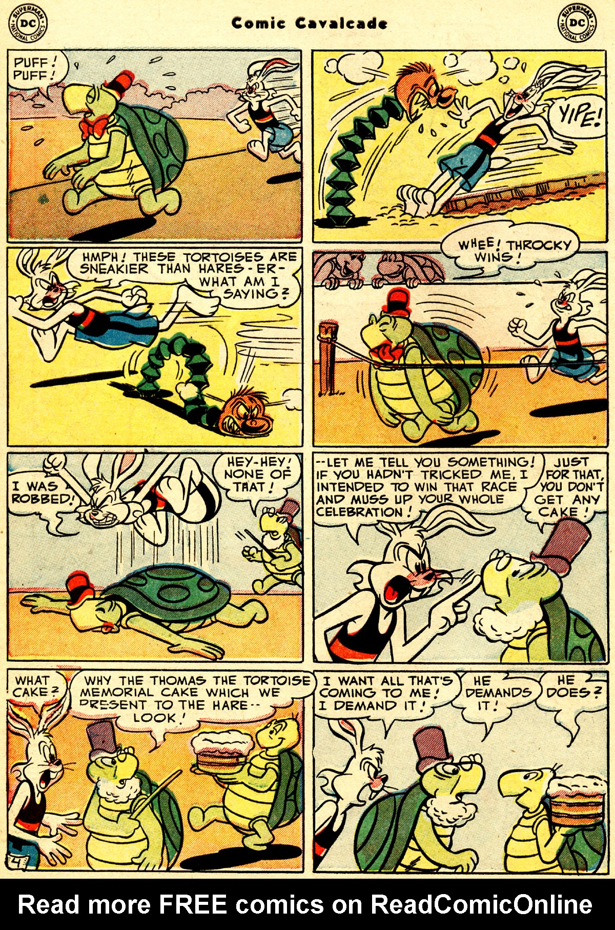 Read online Comic Cavalcade comic -  Issue #50 - 16