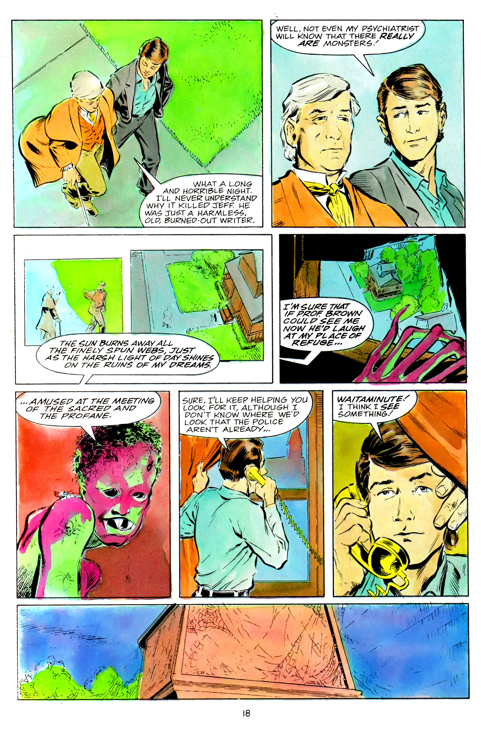 Read online Fright Night (1988) comic -  Issue #5 - 20