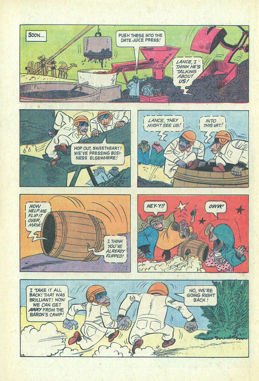 Read online Lancelot Link Secret Chimp comic -  Issue #3 - 8
