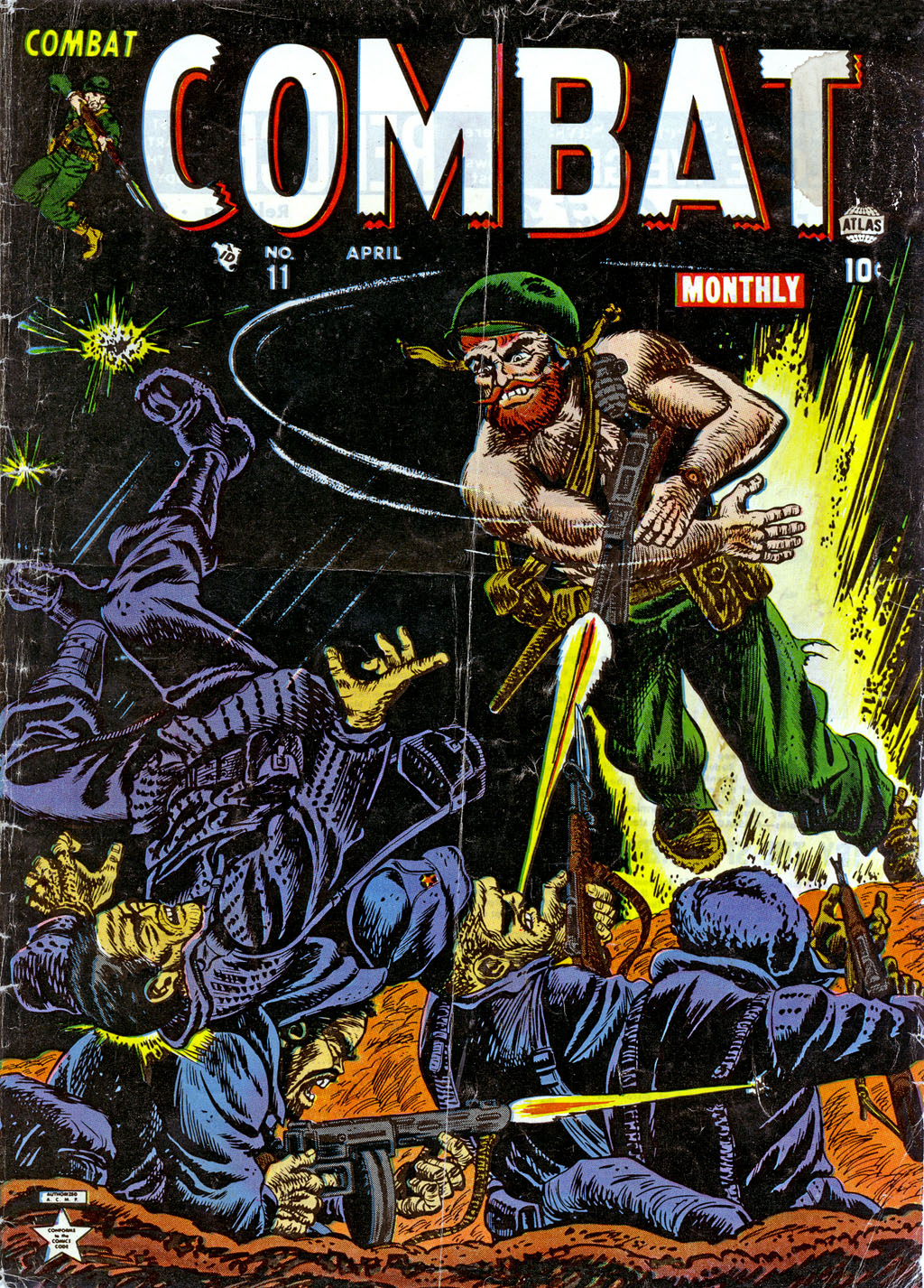Read online Combat (1952) comic -  Issue #11 - 1