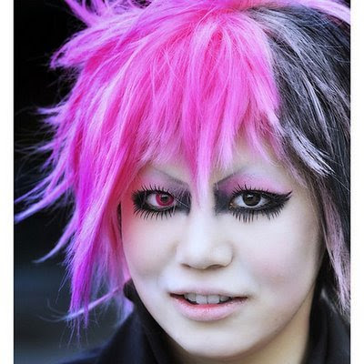 Hairstyles With Color. Japanese Color Hairstyles for
