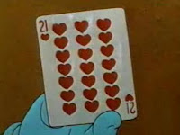 The 21 of hearts