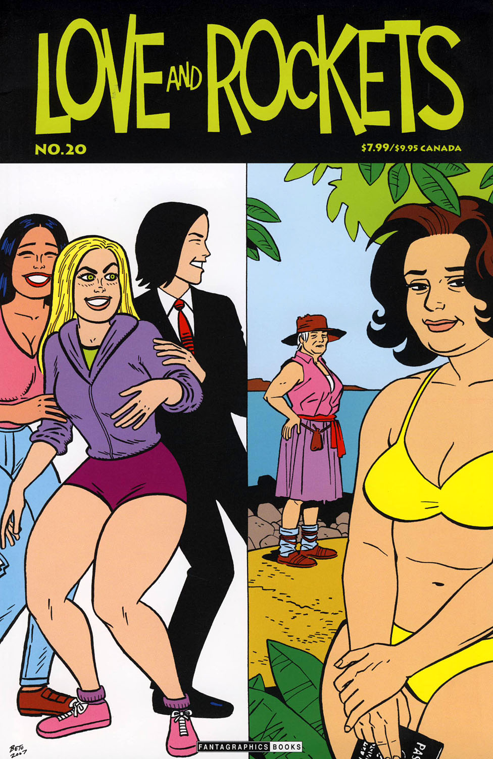 Read online Love and Rockets (2001) comic -  Issue #20 - 1