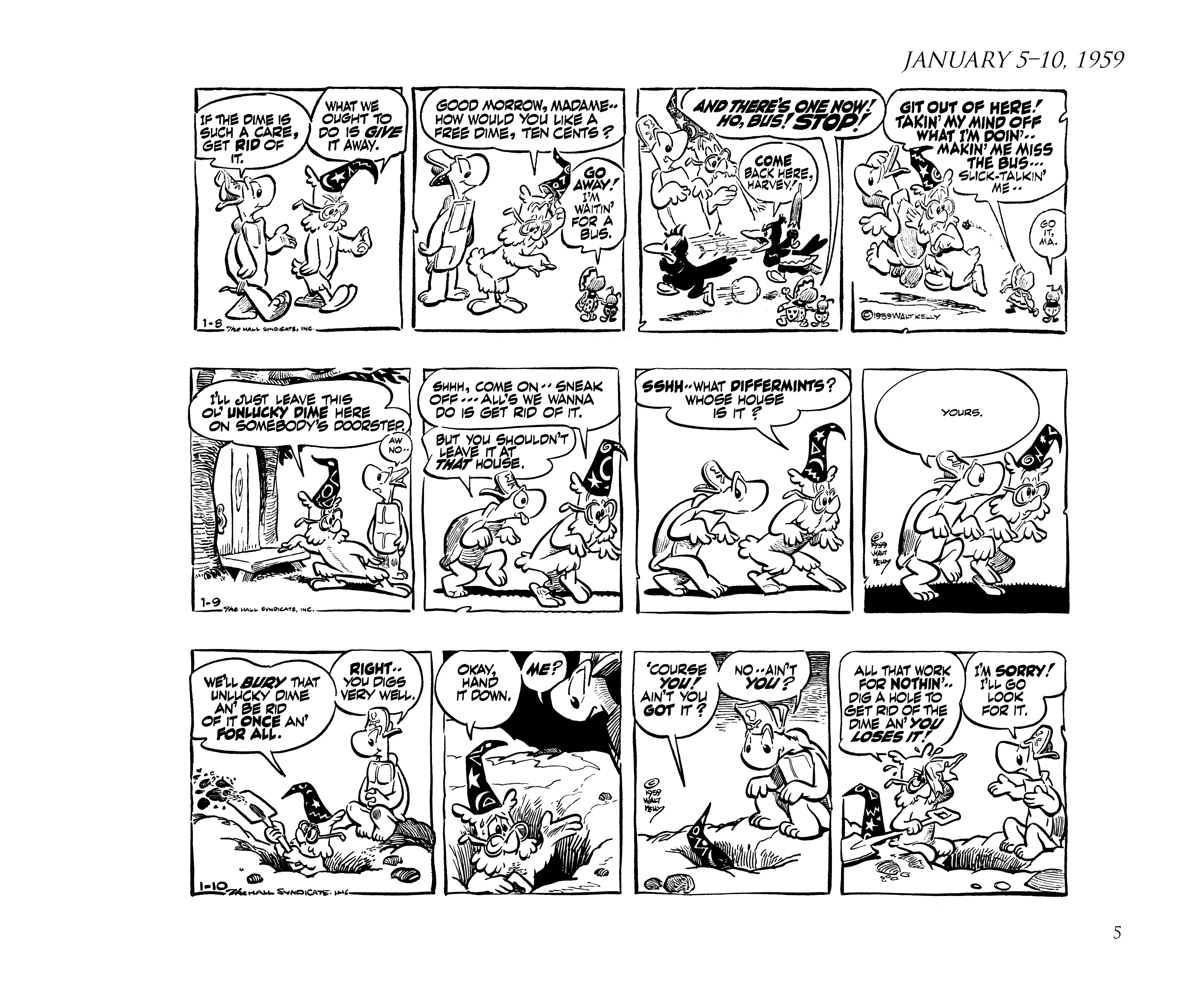 Read online Pogo by Walt Kelly: The Complete Syndicated Comic Strips comic -  Issue # TPB 6 (Part 1) - 15
