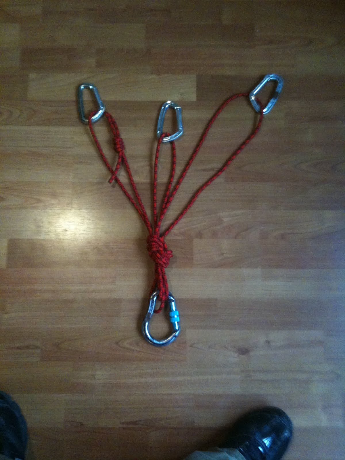 Jess's Climbing Blog and Trip Reports Assistant Skills and Anchors 2010