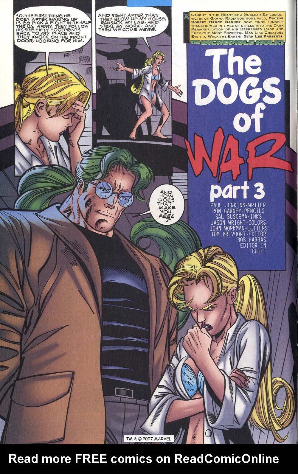 Read online The Incredible Hulk (2000) comic -  Issue #16 - 4