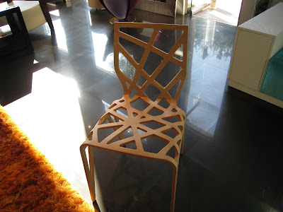 white oak plywood chair from White Orchird