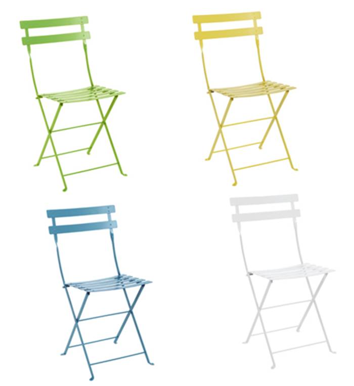 DESIGN ON SALE DAILY: COLORFUL BISTRO CHAIRS! | Nbaynadamas Furniture
