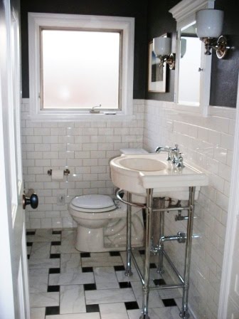 Bathroom Tile Floor Ideas on Cococozy  Bath Week  Reader Submissions   Bathroom Makeovers  Before