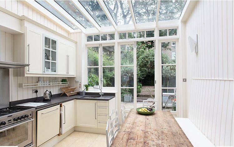COCOCOZY: A FAB GLASS ENCLOSED KITCHEN IN A LONDON HOME!