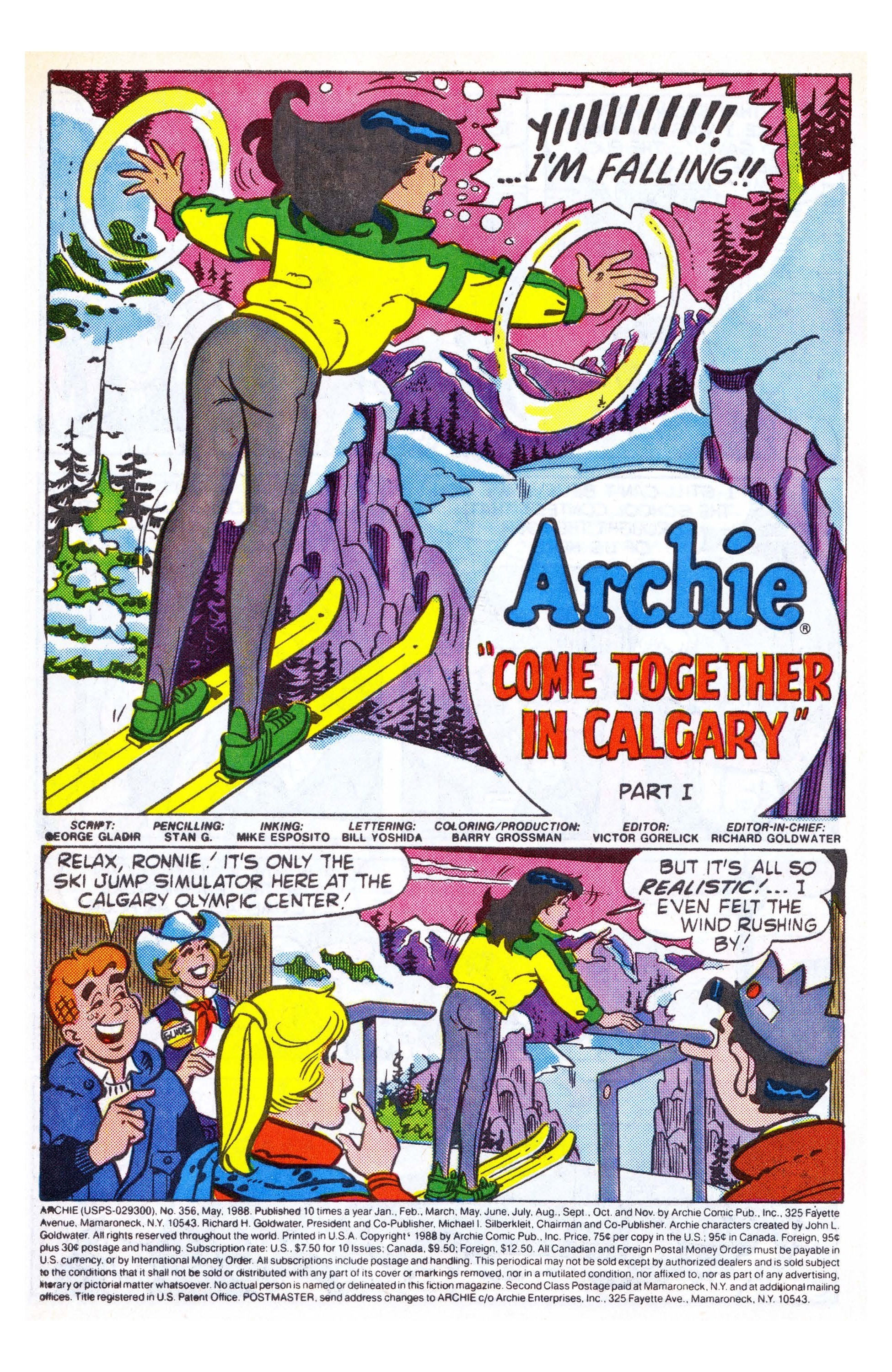 Read online Archie (1960) comic -  Issue #356 - 2