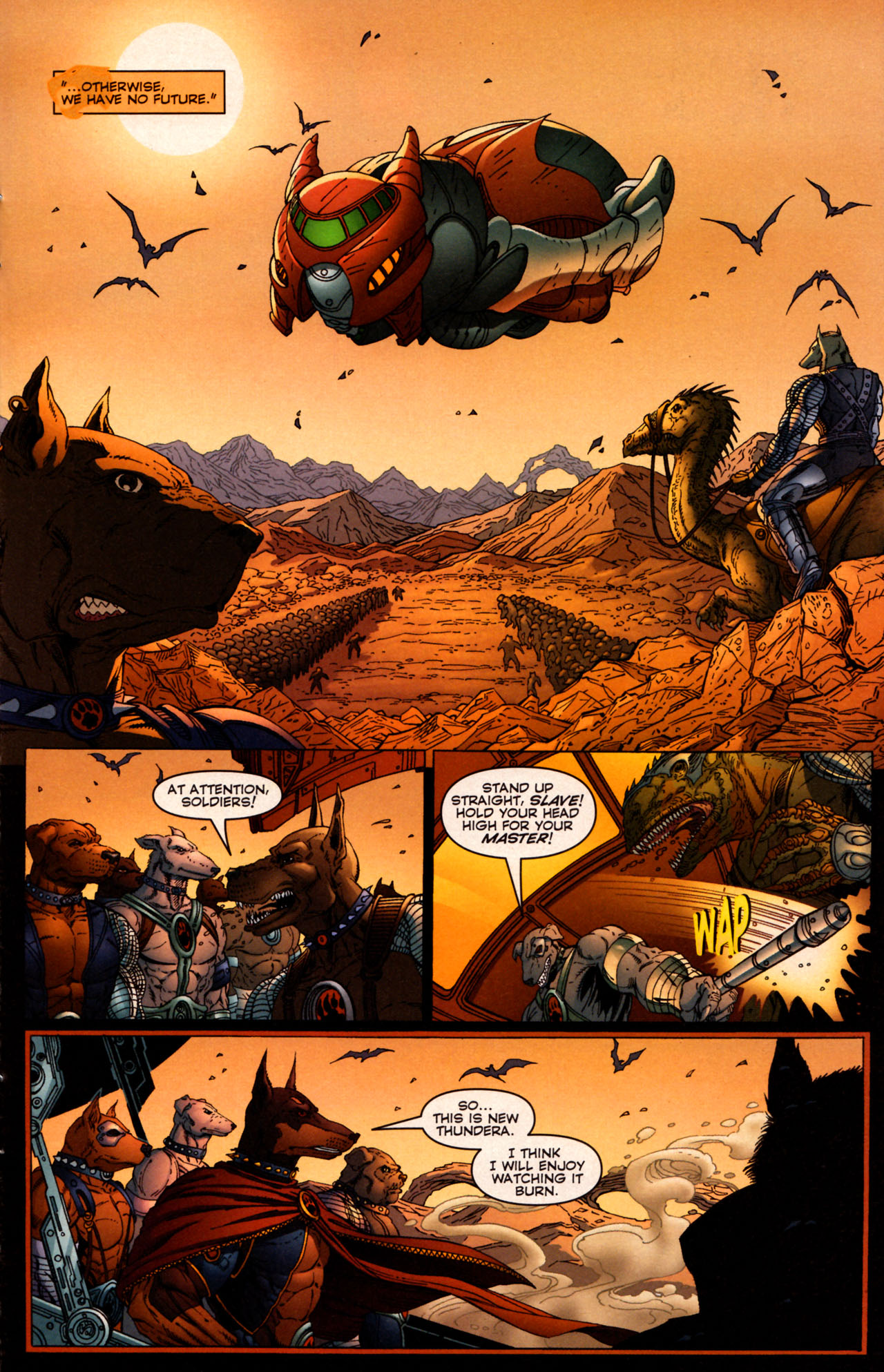 Read online ThunderCats: Dogs of War comic -  Issue #3 - 10