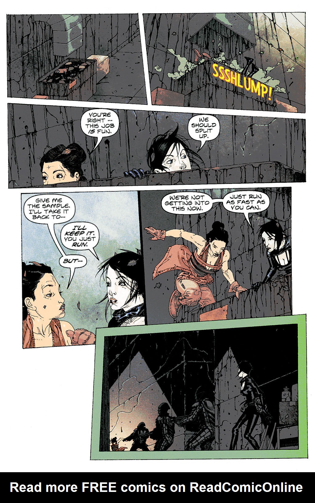 Read online Aeon Flux comic -  Issue #3 - 19