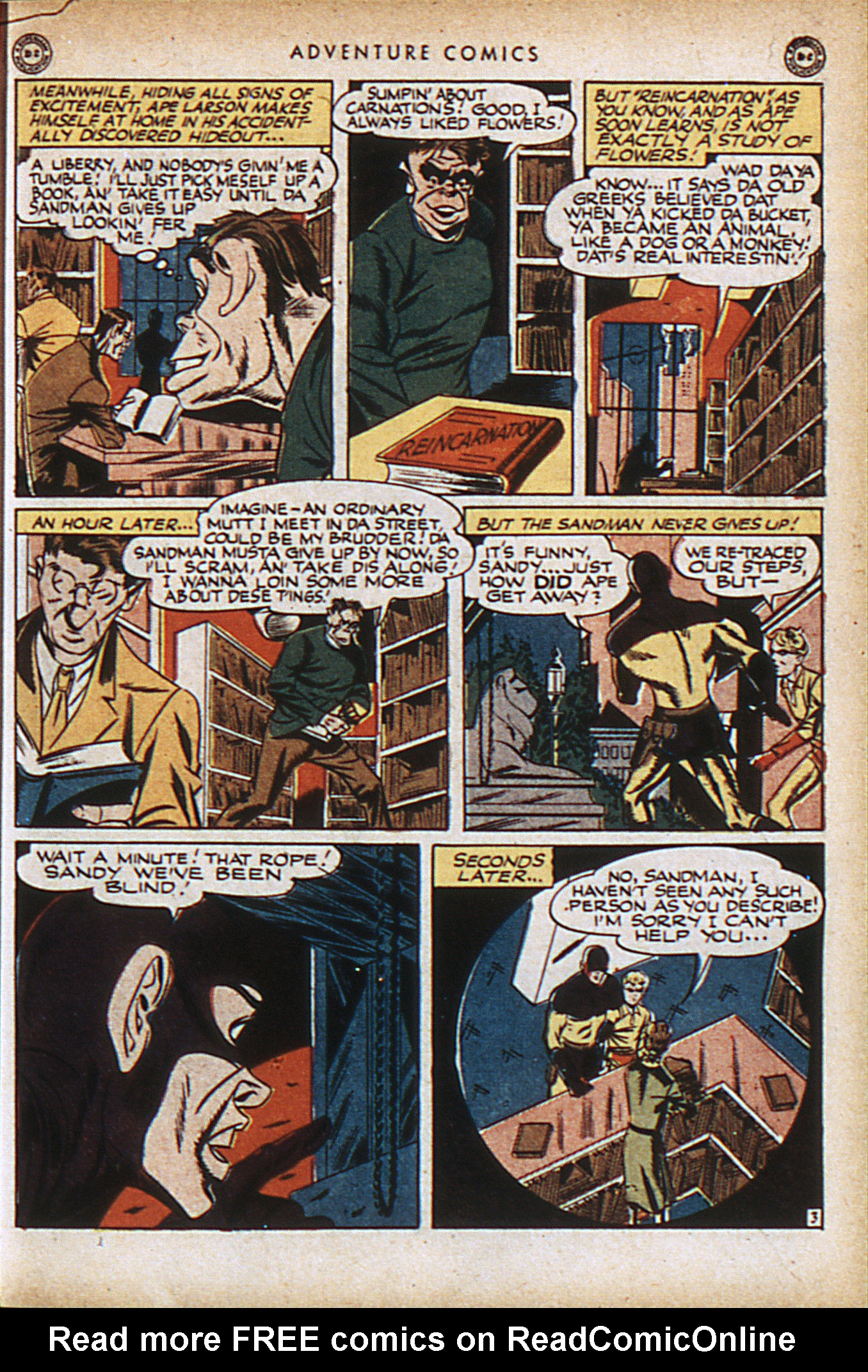 Read online Adventure Comics (1938) comic -  Issue #94 - 6