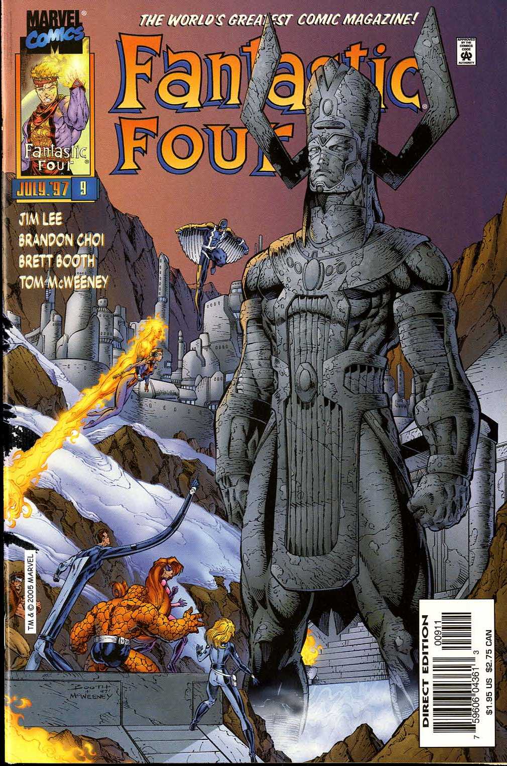 Read online Fantastic Four (1996) comic -  Issue #9 - 1