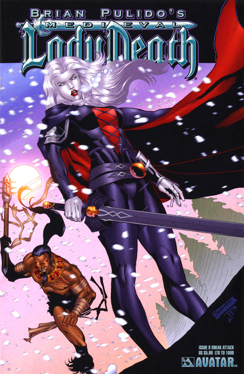 Read online Brian Pulido's Medieval Lady Death comic -  Issue #8 - 1