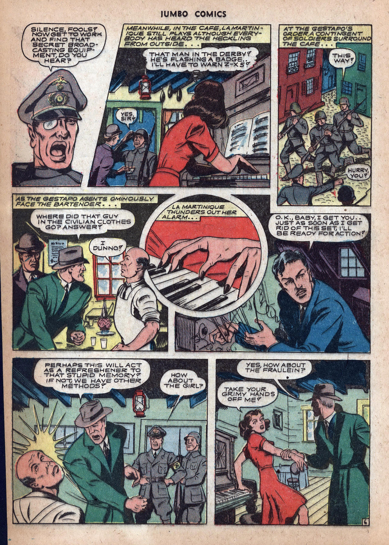 Read online Jumbo Comics comic -  Issue #54 - 20