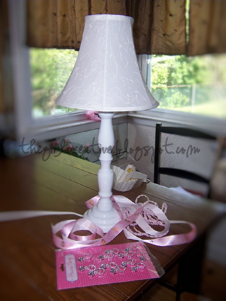 Disney Princess Lamp on the Cheap The Girl Creative