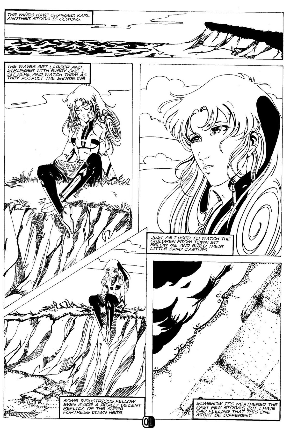 Read online Robotech Academy Blues comic -  Issue #5 - 3