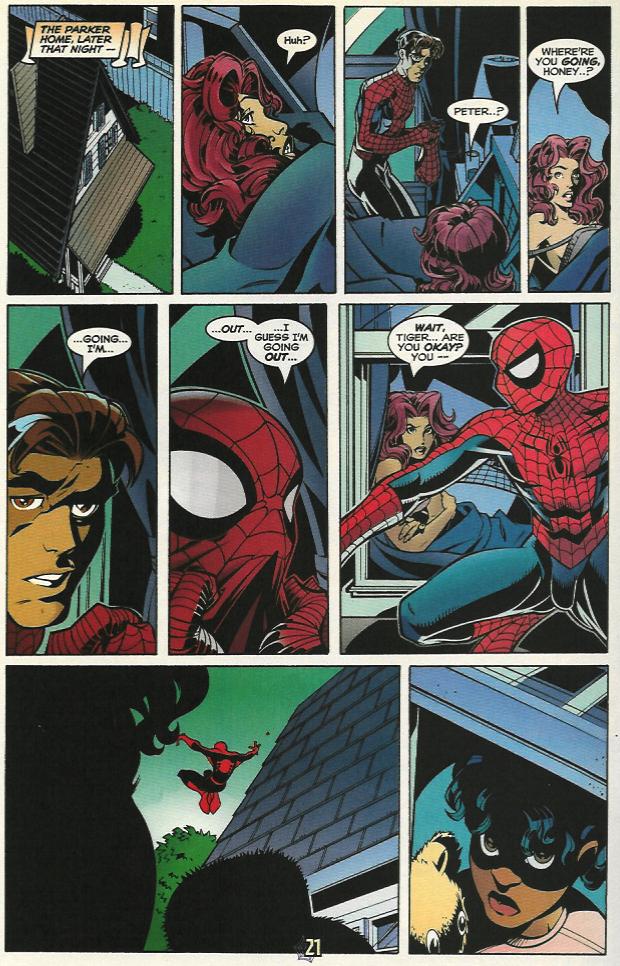 Read online The Sensational Spider-Man (1996) comic -  Issue #21 - 22