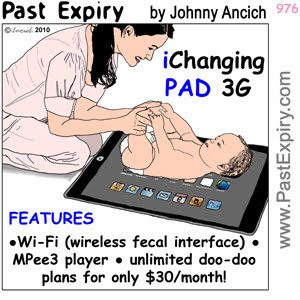 [CARTOON] iPad Deluxe.  images, pictures, Apple, advertising, cartoon, computers, shopping, spoof, technology