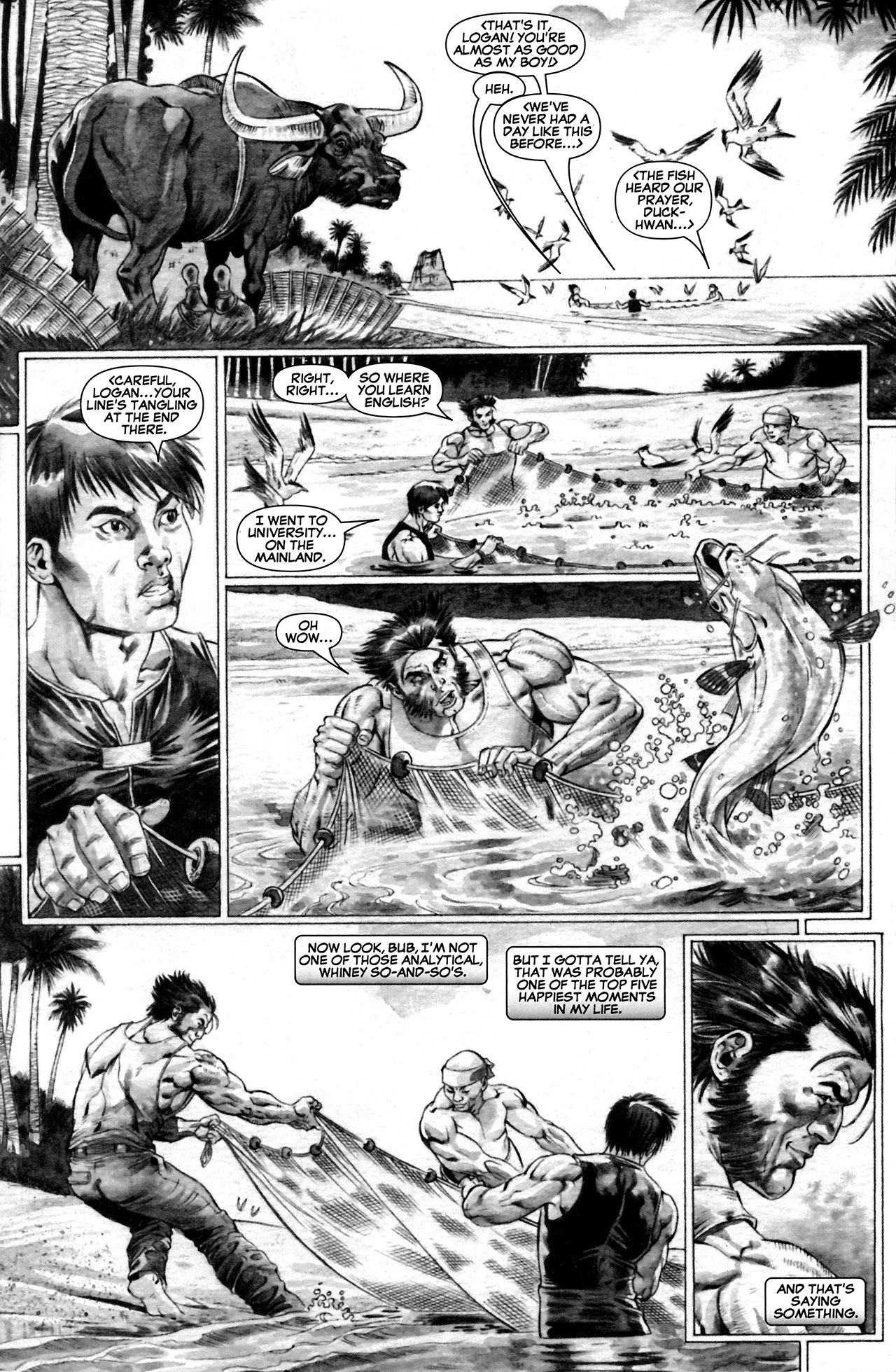 Read online Rampaging Wolverine comic -  Issue # Full - 9