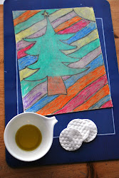paper stained glass easy children draw crayons step plain