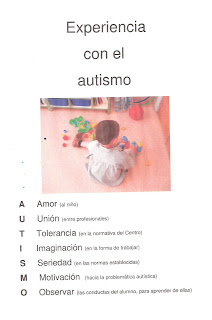 Experiencia con el autismo