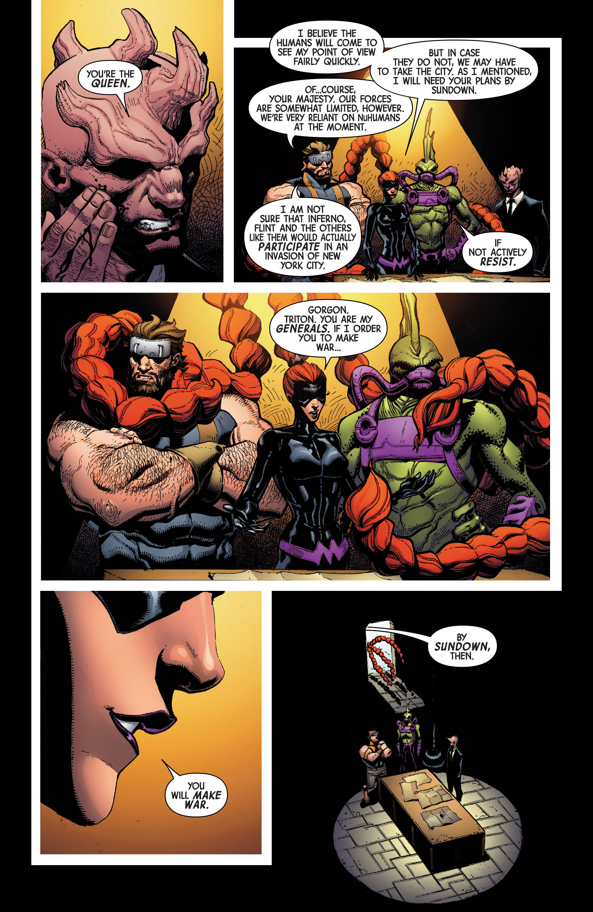 Read online Inhuman (2014) comic -  Issue #10 - 4