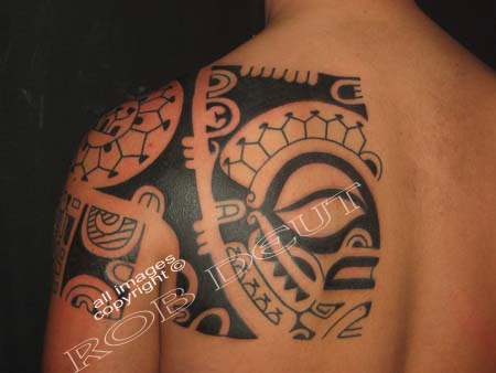 Polynesian Tattoo Made this tattoo design for a friend of mine at work.