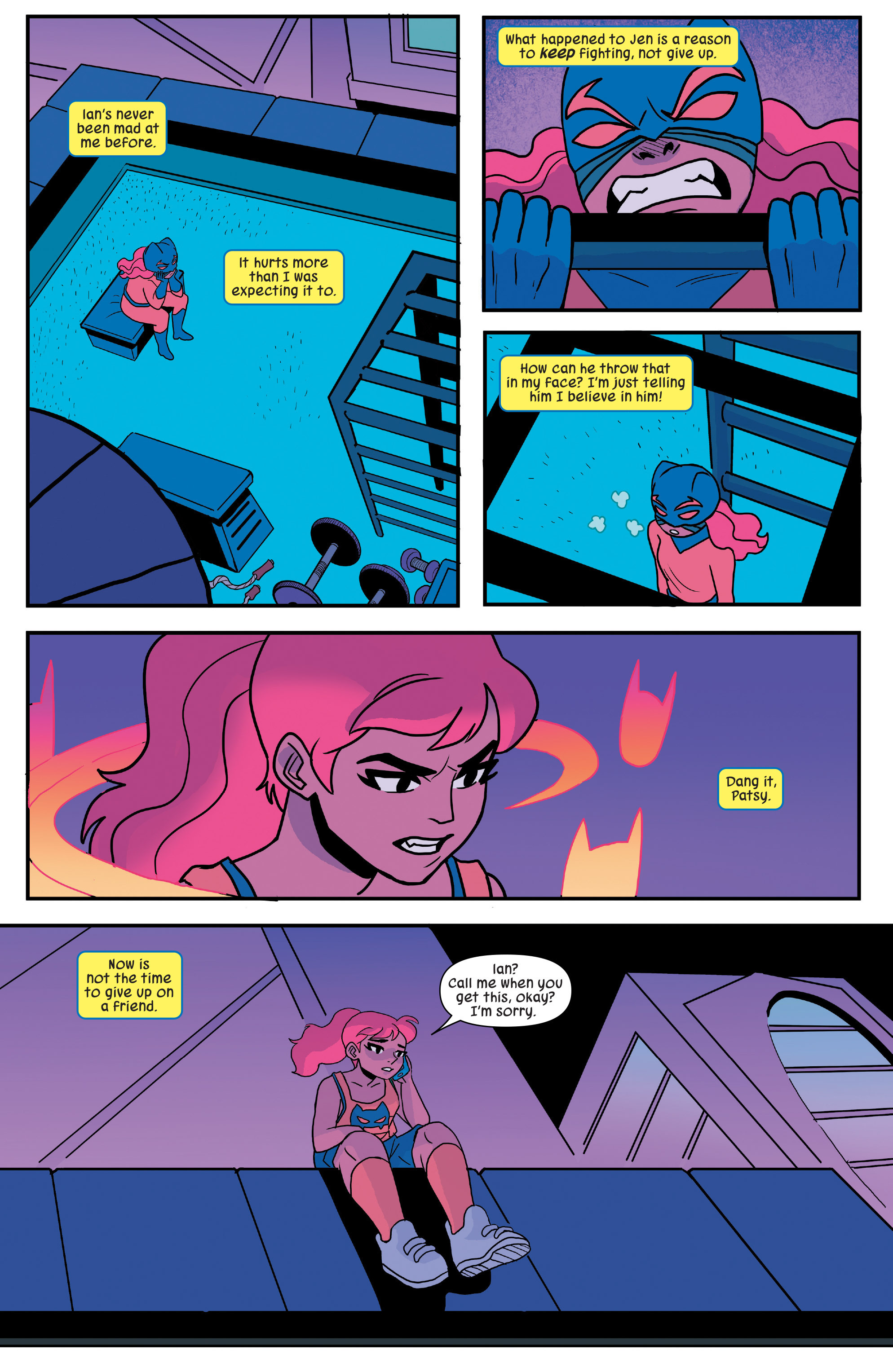 Read online Patsy Walker, A.K.A. Hellcat! comic -  Issue #11 - 12